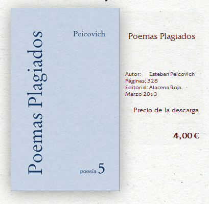 Poemas Plagiados, e-book