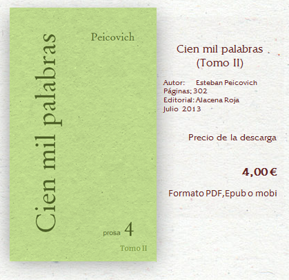 Cien mil palabras de Esteban Peicovich, Tomo II